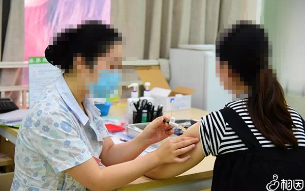 注射九价hpv疫苗姐妹