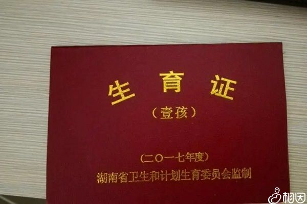 建档所需要的证件