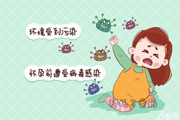 病毒会引起胎儿发生染色体变异