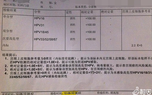 hpv检查