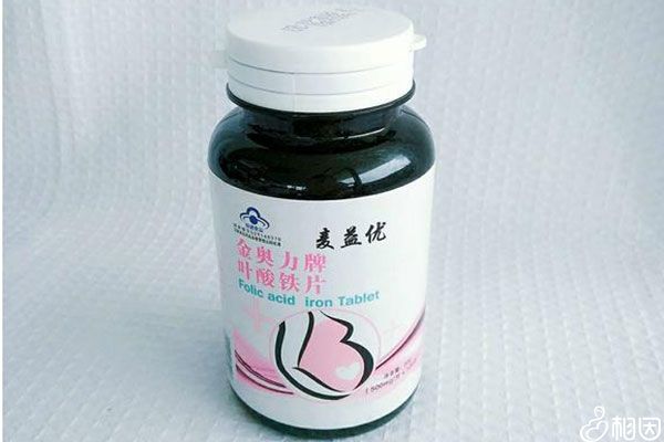 含多种微量元素的金奥力牌铁叶酸片