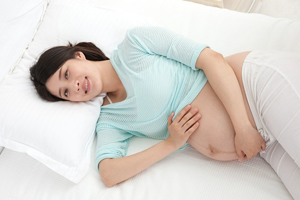 孕妇肚子尖生男孩