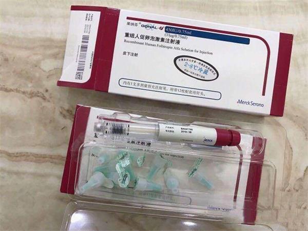 打果纳芬最快7天左右取卵