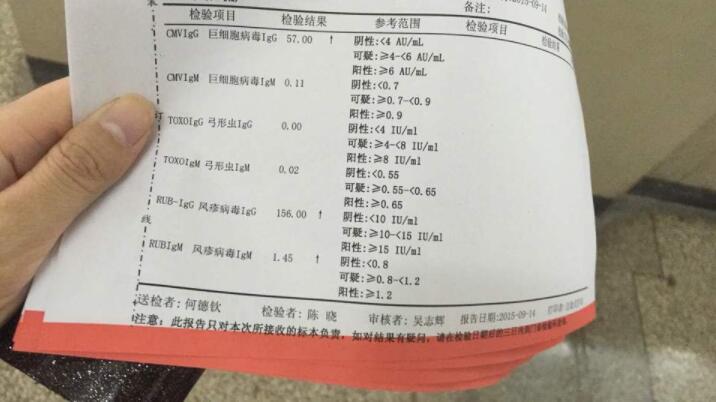 备孕免疫检查示例