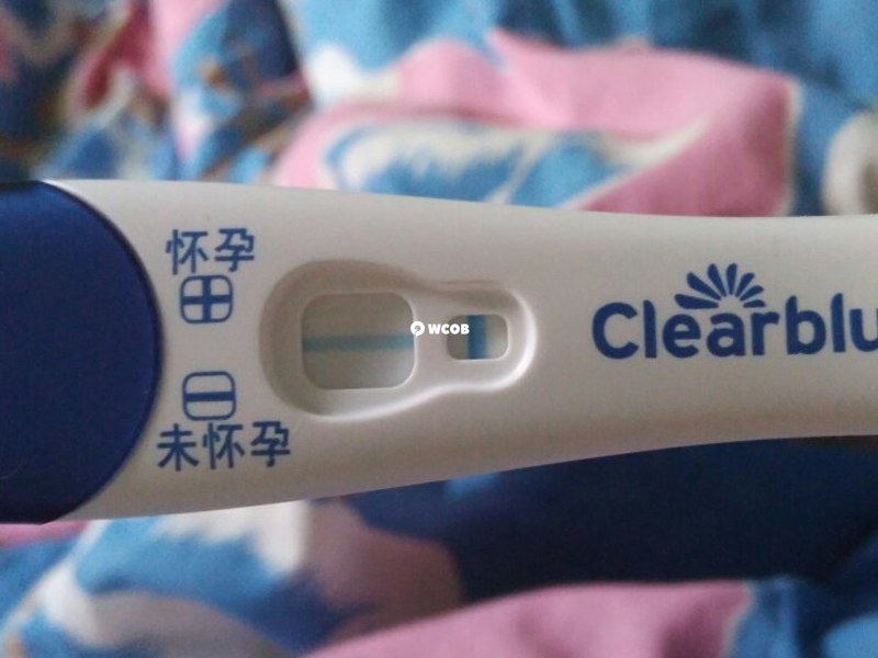 验孕棒水印颜色均比较浅